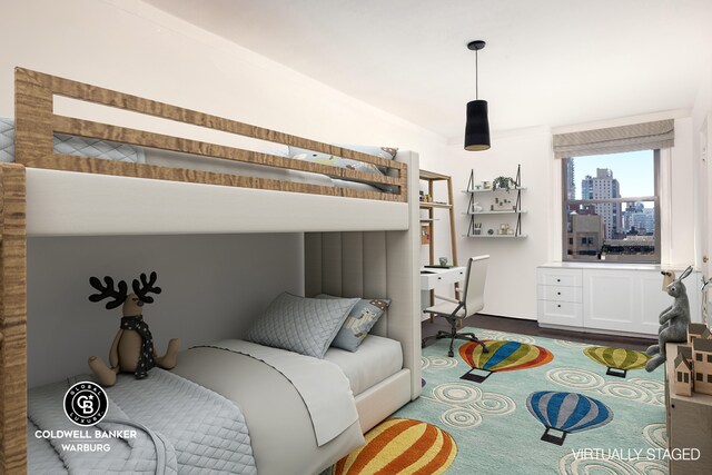 170 E 79th St Unit 9/10B, New York City, NY 10075 - bedroom with an office area