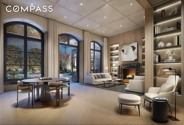 200 E 83rd St Unit 24C, New York City, NY 10028 - community lobby with recessed lighting