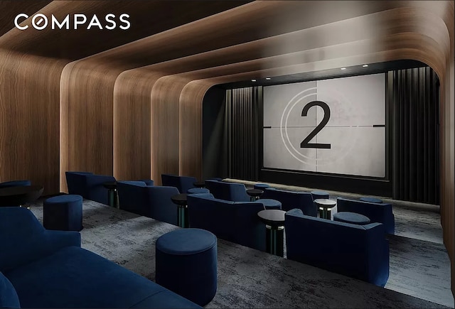 200 E 83rd St Unit 24C, New York City, NY 10028 - view of cinema room