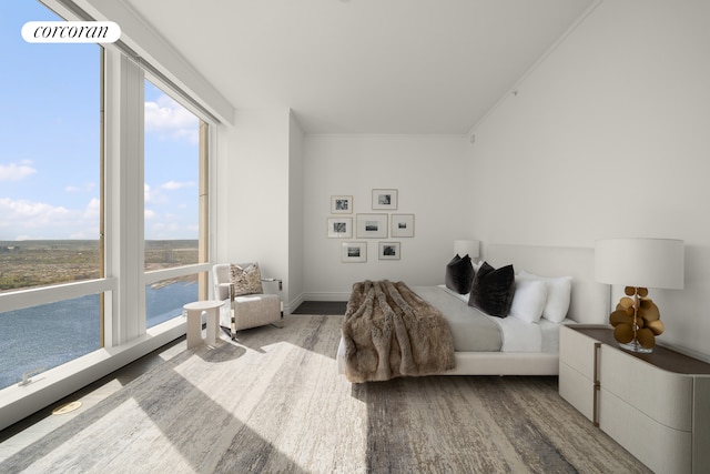 35 Hudson Yards Unit 7403, New York City, NY 10001 - bedroom with wood finished floors
