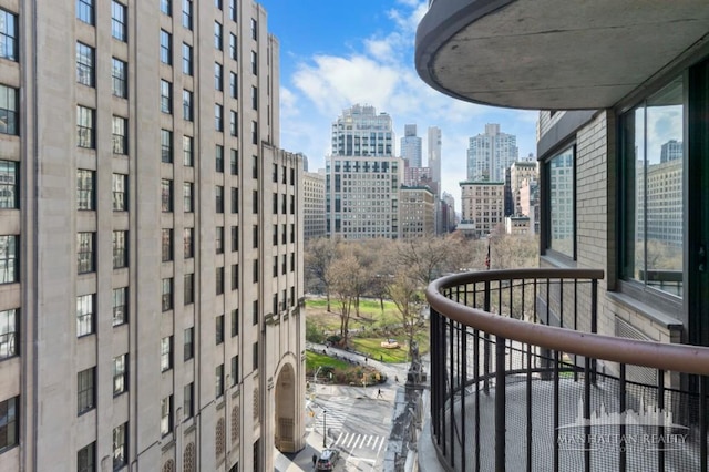 45 E 25th St Unit 11C, New York City, NY 10010 - balcony with a view of skyline