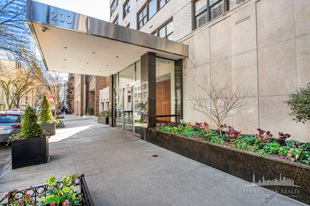 view of entrance to property