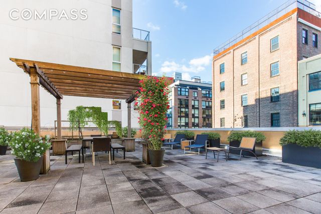 view of patio with a pergola