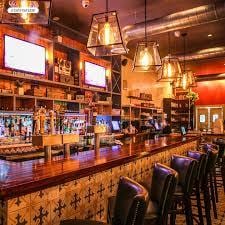bar featuring a dry bar