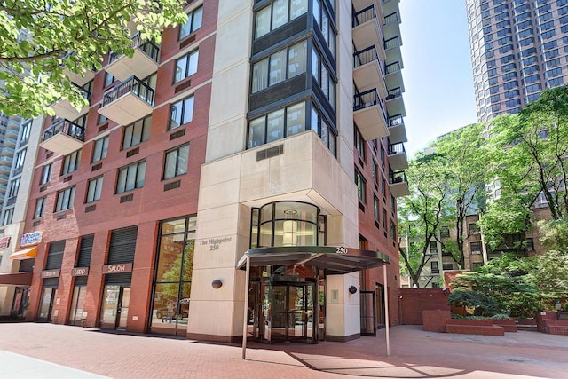 view of building exterior