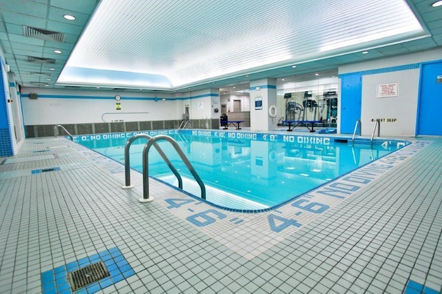 view of pool