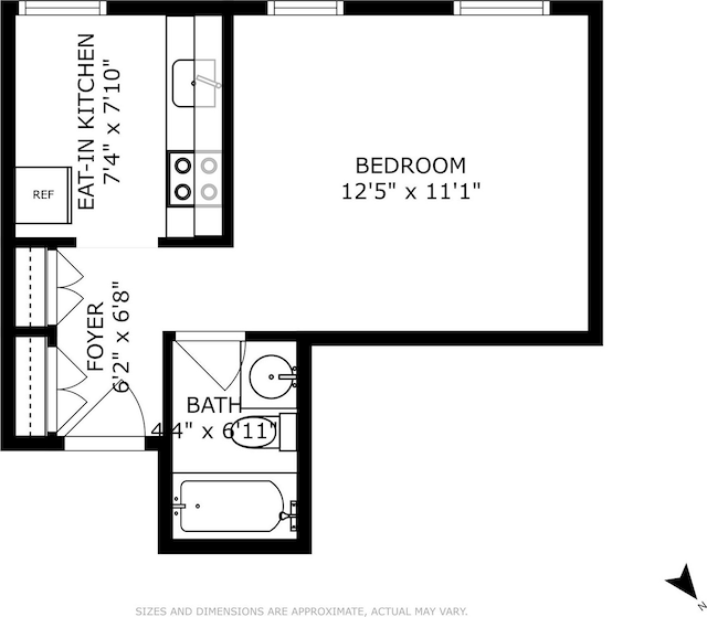 167 W 129th St Unit 4D, New York City, NY 10027 - property floor plan