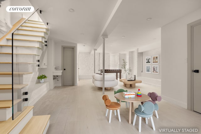 64 2nd St, New York City, NY 11231 - interior space featuring wood finished floors and baseboards