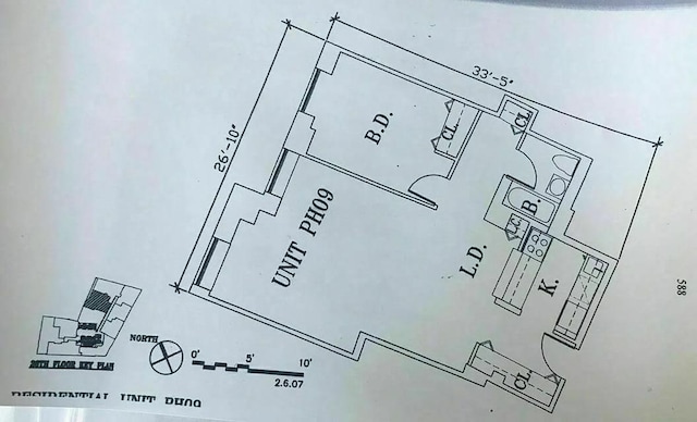 99 John St Unit Ph-9, New York City, NY 10038 - view of floor plan / room layout