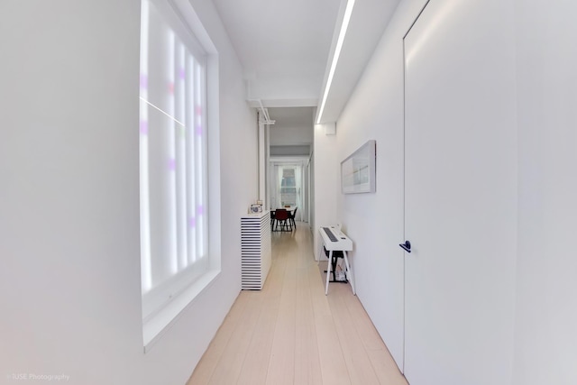 425 Park Ave S Unit 4D, New York City, NY 10016 - hallway with light wood-type flooring