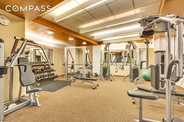 99 John St Unit 522, New York City, NY 10038 - view of workout area