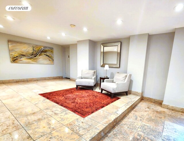 445 W 240th St Unit 4A, New York City, NY 10463 - sitting room with recessed lighting