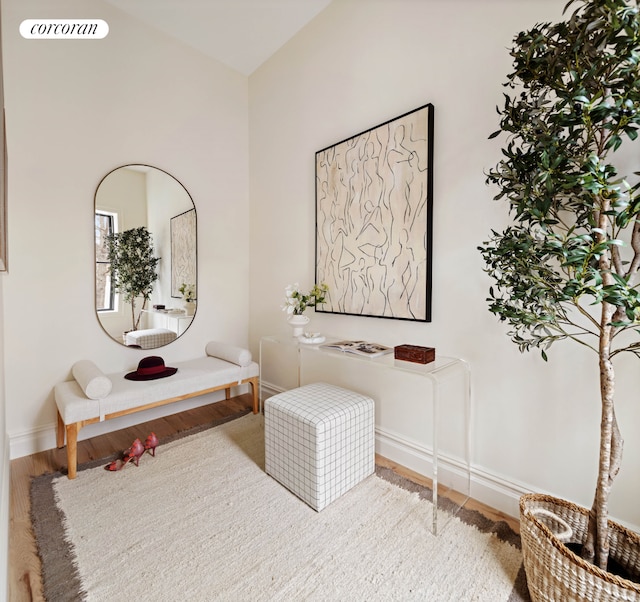 313 Troy Ave, New York City, NY 11213 - corridor featuring baseboards and wood finished floors