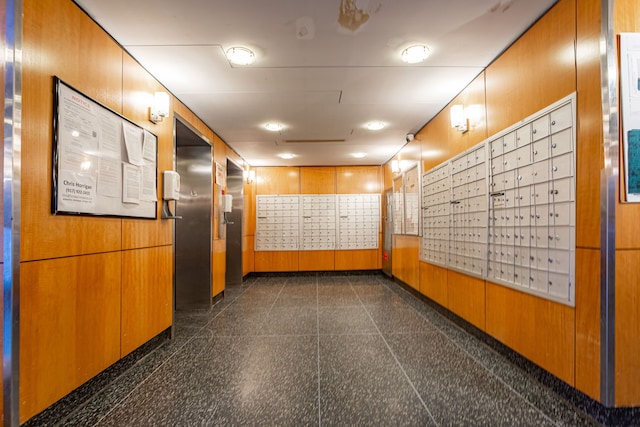 view of property's community with mail area