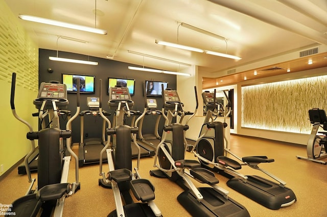301 E 79th St Unit 21P, New York City, NY 10075 - view of gym
