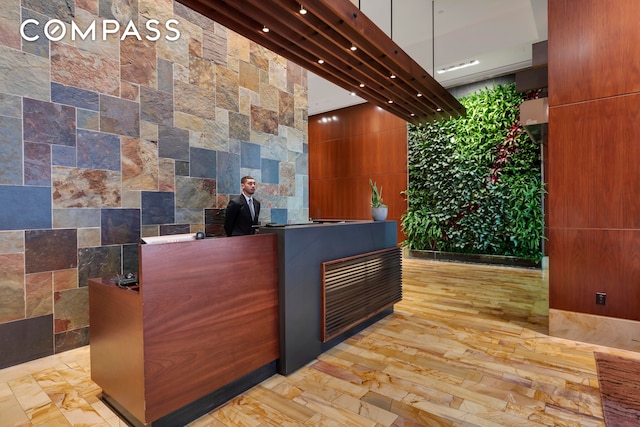 view of reception