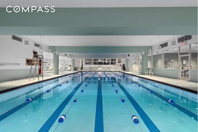 view of pool