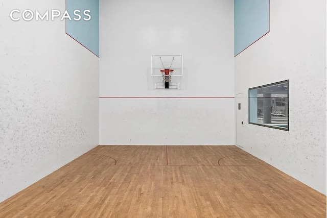 view of basketball court