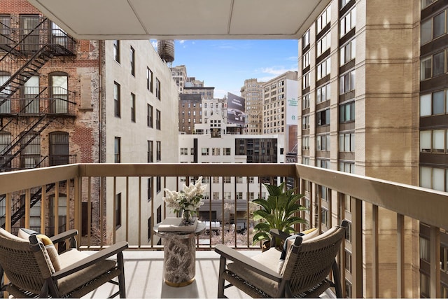 5 E 22nd St Unit 9R, New York City, NY 10010 - balcony with a view of city
