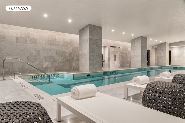 49 Chambers St Unit 5D, New York City, NY 10007 - view of indoor pool