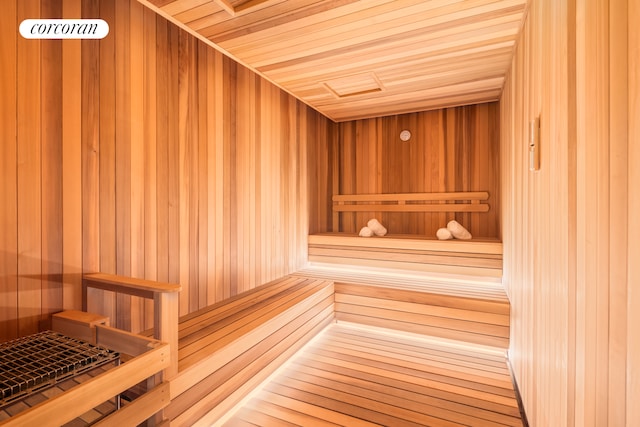 view of sauna / steam room