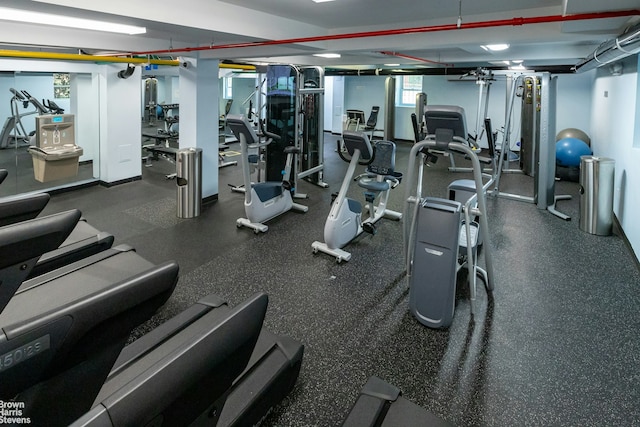 3850 Hudson Manor Ter Unit 1Ee/2Ee, New York City, NY 10463 - view of gym