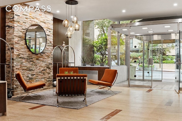 330 E 49th St Unit 9C, New York City, NY 10017 - lobby with recessed lighting