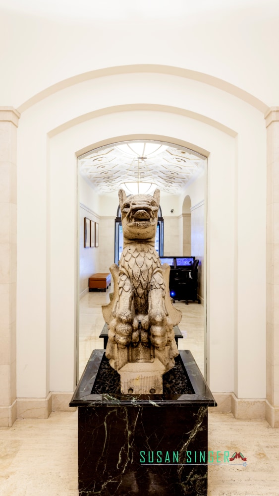 405 W 23rd St Unit 14F, New York City, NY 10011 - interior details with ornate columns