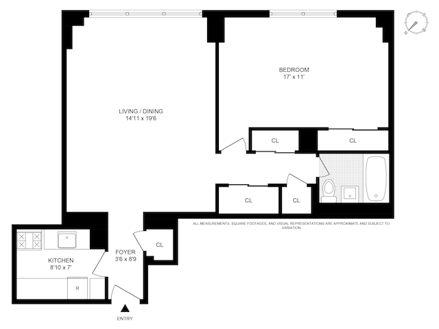 165 W End Ave Unit 2J, New York City, NY 10023 - property floor plan