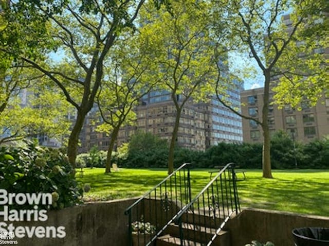 165 W End Ave Unit 2J, New York City, NY 10023 - view of home's community with a yard