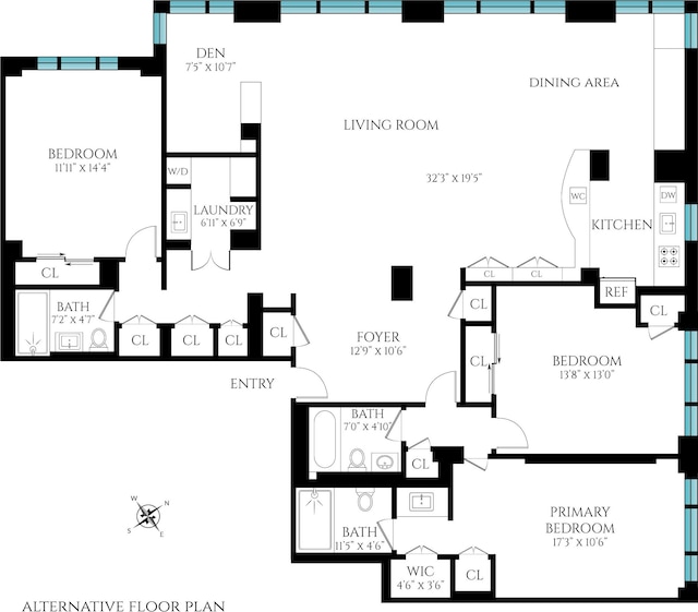 55 E End Ave Unit 12Hj, New York City, NY 10028 - floor plan