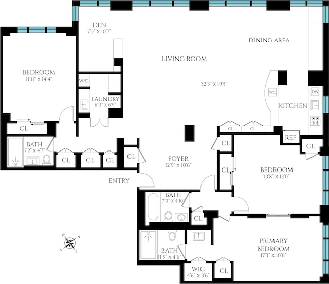 55 E End Ave Unit 12Hj, New York City, NY 10028 - plan