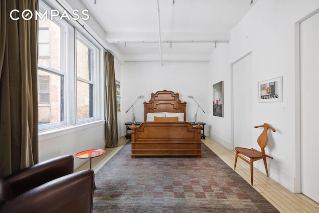 7 E 20th St Unit 6R, New York City, NY 10003 - bedroom featuring rail lighting