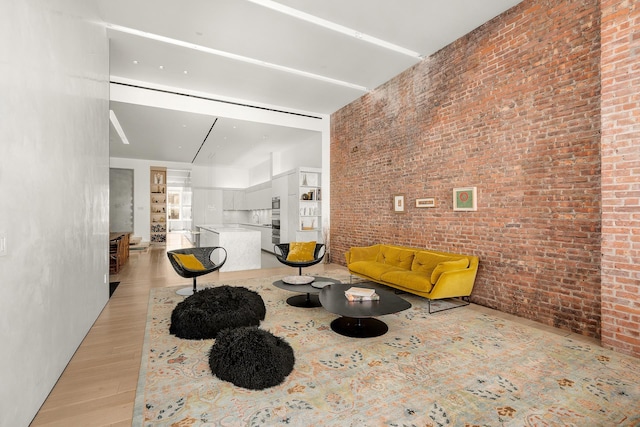 55 Walker St Ph, Ph, New York City, NY 10013 - living room featuring light wood finished floors