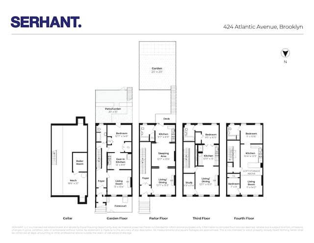 424 Atlantic Avenue Multifam, New York City, NY 11217 - property floor plan