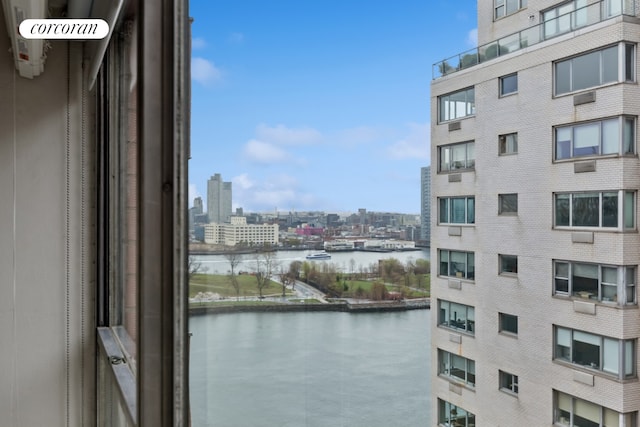 25 Sutton Pl S Unit 16O, New York City, NY 10022 - water view featuring nearby urban area
