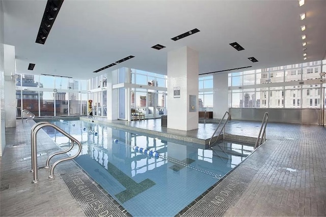 view of indoor pool