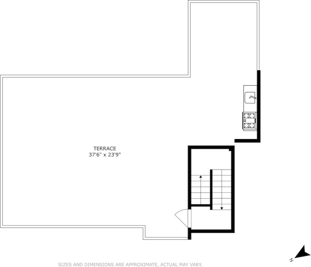 438 E 12th St Phd, Phd, New York City, NY 10009 - floor plan