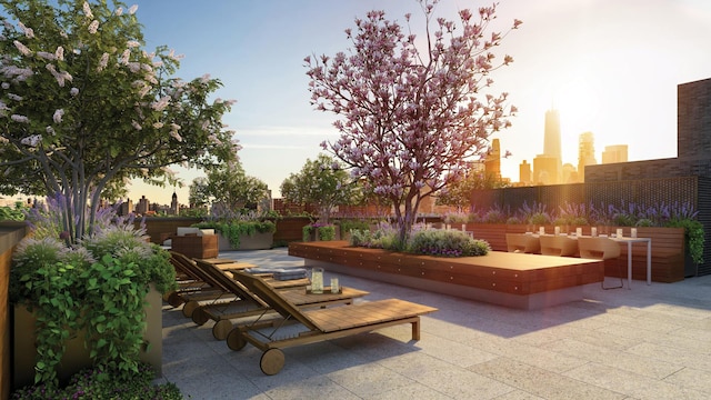 438 E 12th St Phd, Phd, New York City, NY 10009 - view of home's community featuring a patio area