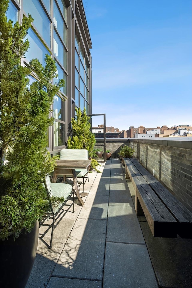 438 E 12th St Phd, Phd, New York City, NY 10009 - view of patio / terrace