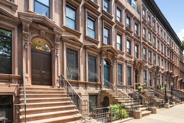 57 W 130th St Pha, Pha, New York City, NY 10037 - view of building exterior with stairway