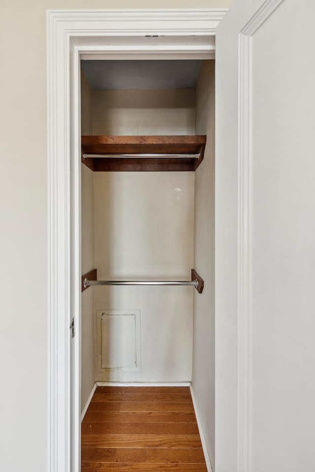 view of closet