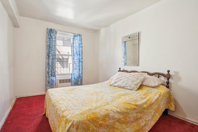 1010 Sherman Ave Unit 5L, New York City, NY 10456 - carpeted bedroom with radiator heating unit and baseboards