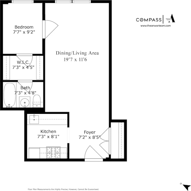 651 Vanderbilt St Unit 2R, New York City, NY 11218 - room layout