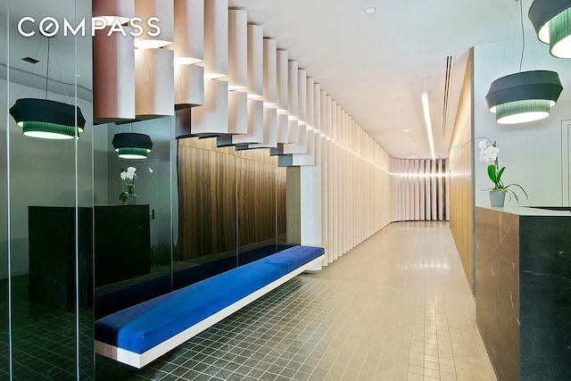 view of reception area
