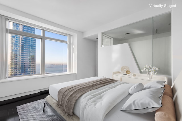 123 Washington St Unit 50H, New York City, NY 10006 - view of bedroom