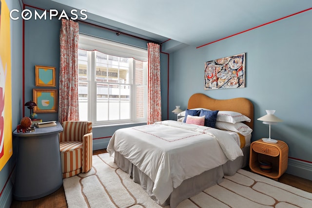 400 W 12th St Unit Th3, New York City, NY 10014 - bedroom with wood finished floors