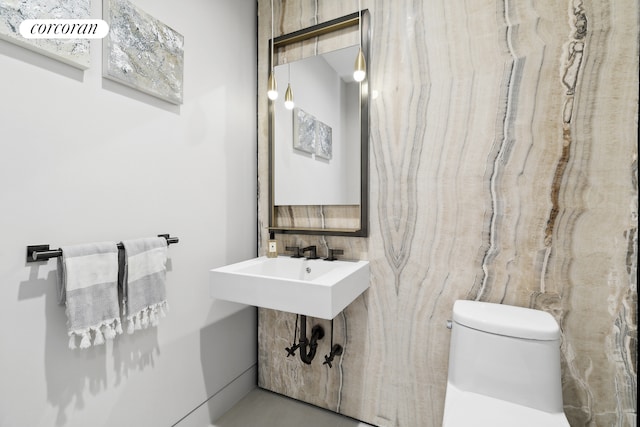 91 Leonard St Unit 2E, New York City, NY 10013 - bathroom with toilet and a sink