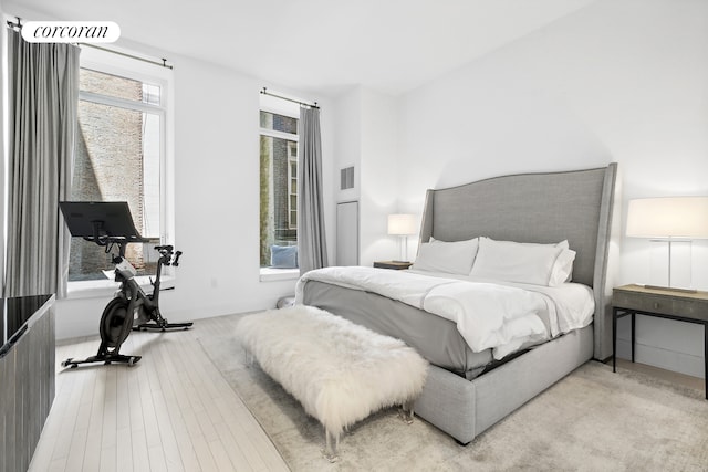 91 Leonard St Unit 2E, New York City, NY 10013 - bedroom featuring wood finished floors