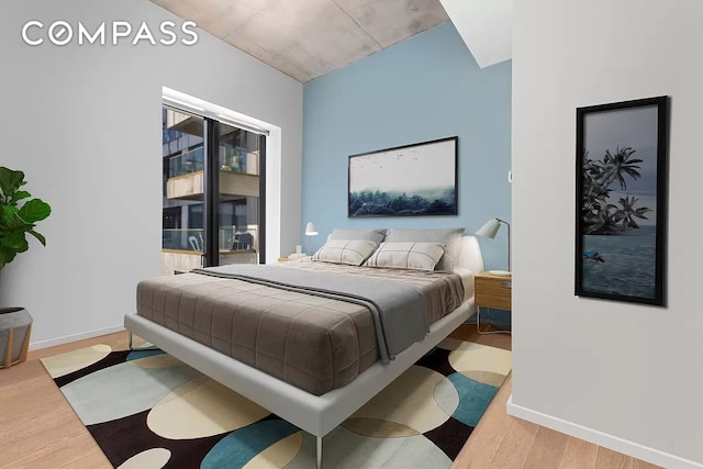 98 Front St Ph, Ph, New York City, NY 11201 - bedroom with baseboards and wood finished floors